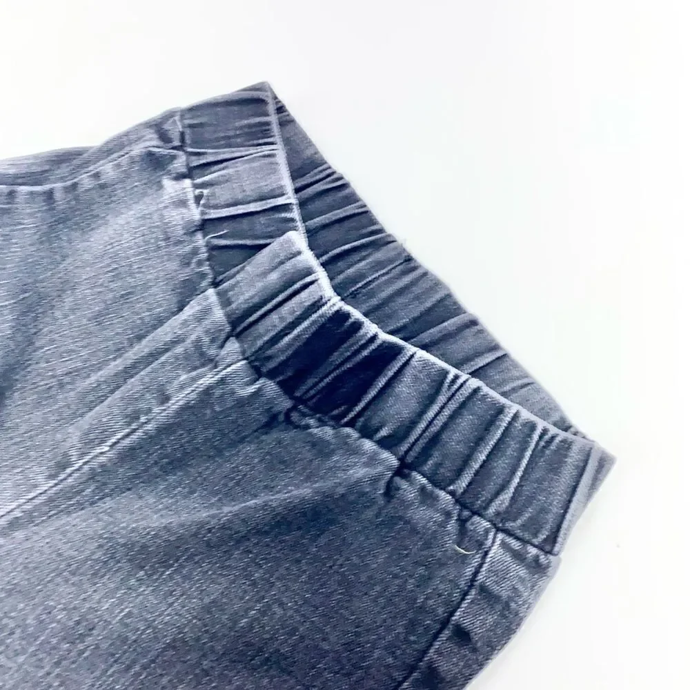 Soft Surroundings black elastic waist skinny jeans XS